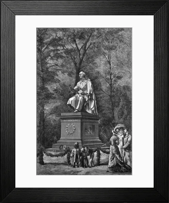 Framed Print : Hans Andersen Statue Framed Print : Hans Andersen Statue