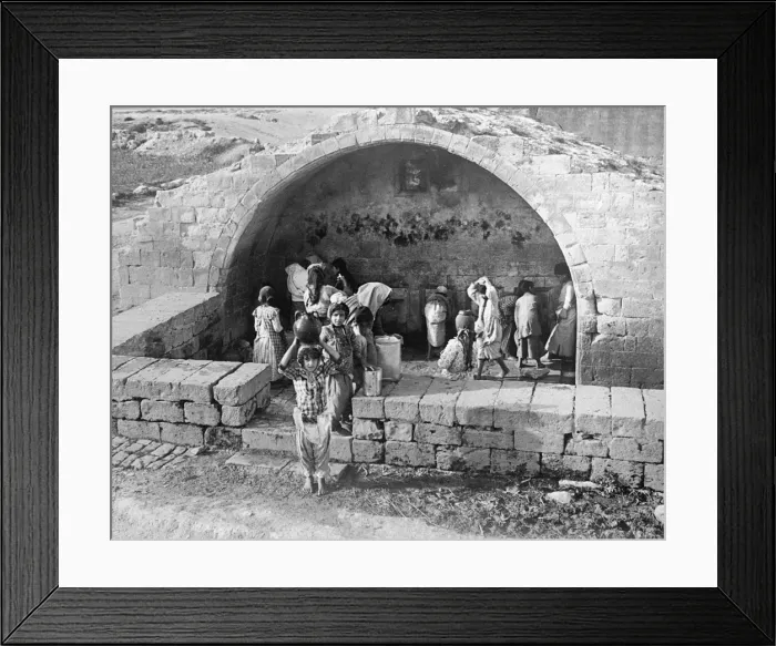 Framed Print : Virgins Well, Bethlehem Framed Print : Virgins Well, Bethlehem