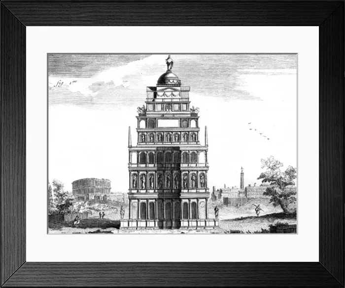 Framed Print : Sepulchre of Severus / 3Rd Framed Print : Sepulchre of Severus / 3Rd