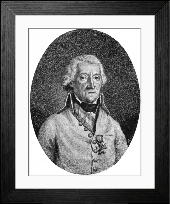 Framed Print : Friedrich Freiherr Hotze Framed Print : Friedrich Freiherr Hotze