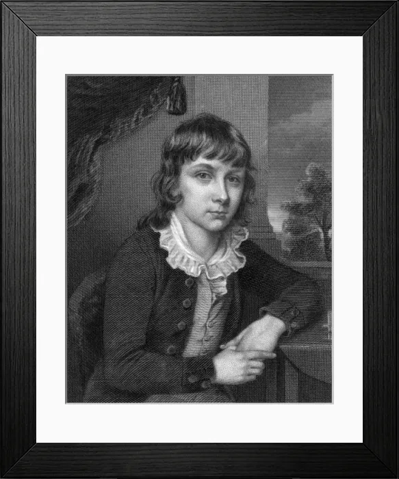 Framed Print : William Hazlitt Age 13 Framed Print : William Hazlitt Age 13