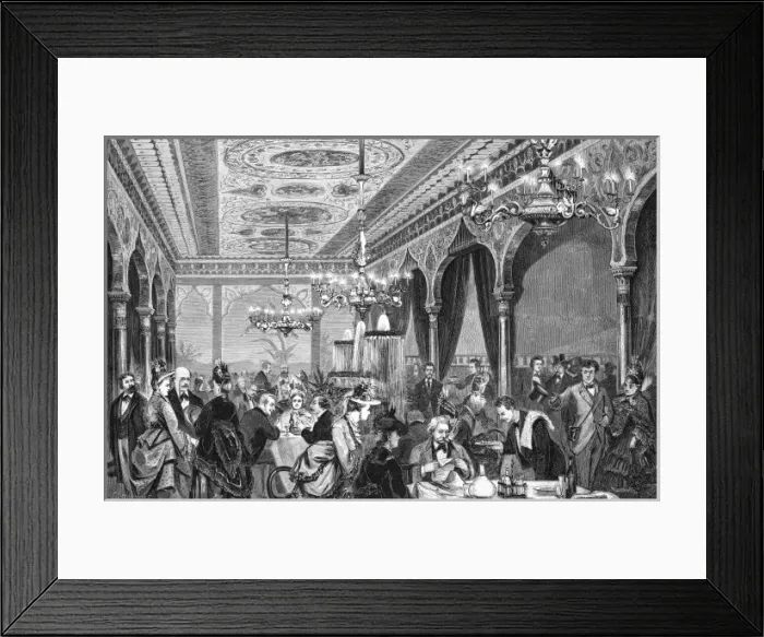Framed Print : Tivoli Restaurant Framed Print : Tivoli Restaurant