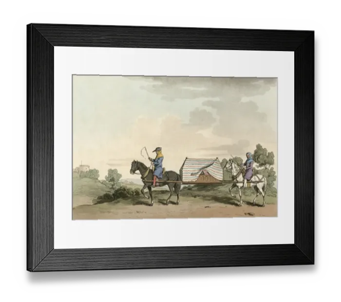 Framed Print : Horse Litter (Smith) Framed Print : Horse Litter (Smith)
