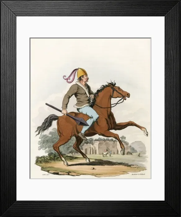 Framed Print : Mounted British Warrior Framed Print : Mounted British Warrior
