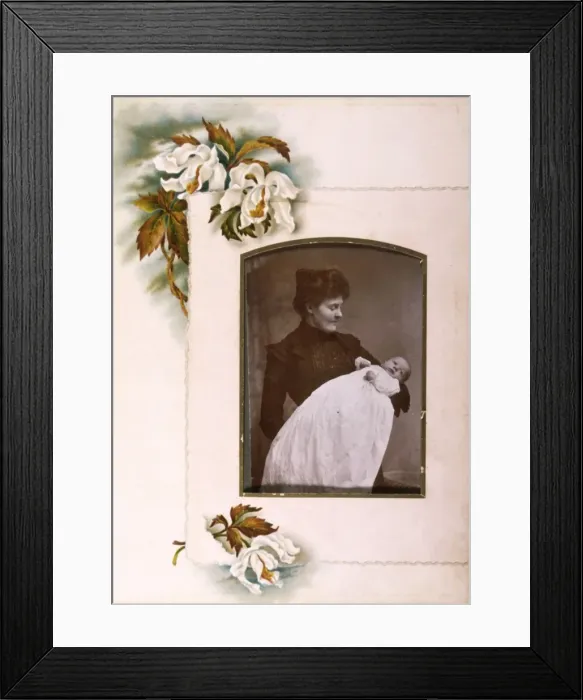 Framed Print : Photo Album Page 19C Framed Print : Photo Album Page 19C