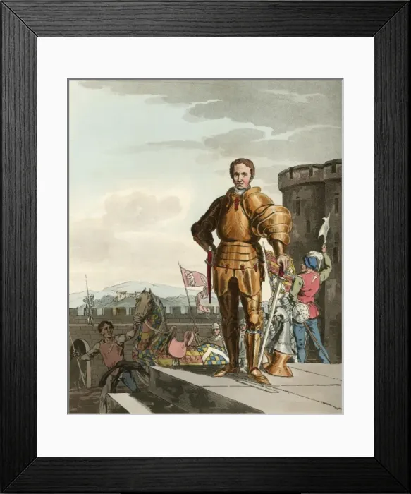 Framed Print : Richard Earl of Warwick Framed Print : Richard Earl of Warwick