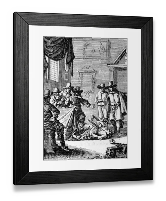 Framed Print : Witch Possessed 17C Framed Print : Witch Possessed 17C