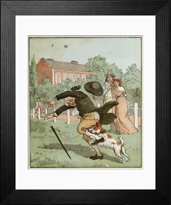 Framed Print : Dog Bites Man Framed Print : Dog Bites Man