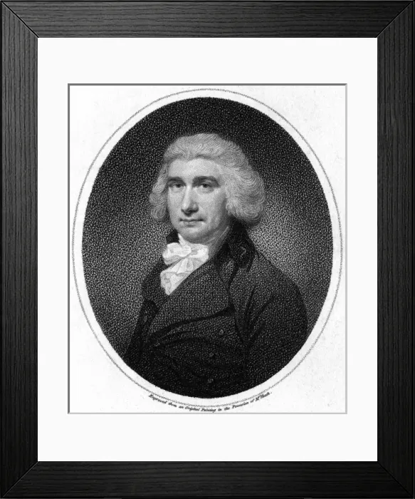 Framed Print : James Heath, Engraver