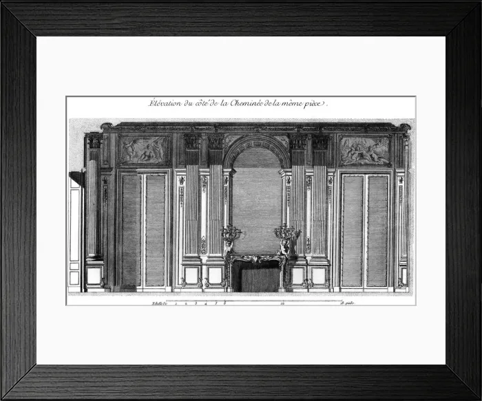 Framed Print : Palais Royal Interiors Framed Print : Palais Royal Interiors