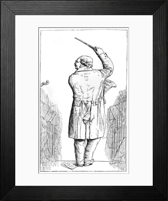 Framed Print : Francois Habeneck - 1 Framed Print : Francois Habeneck - 1