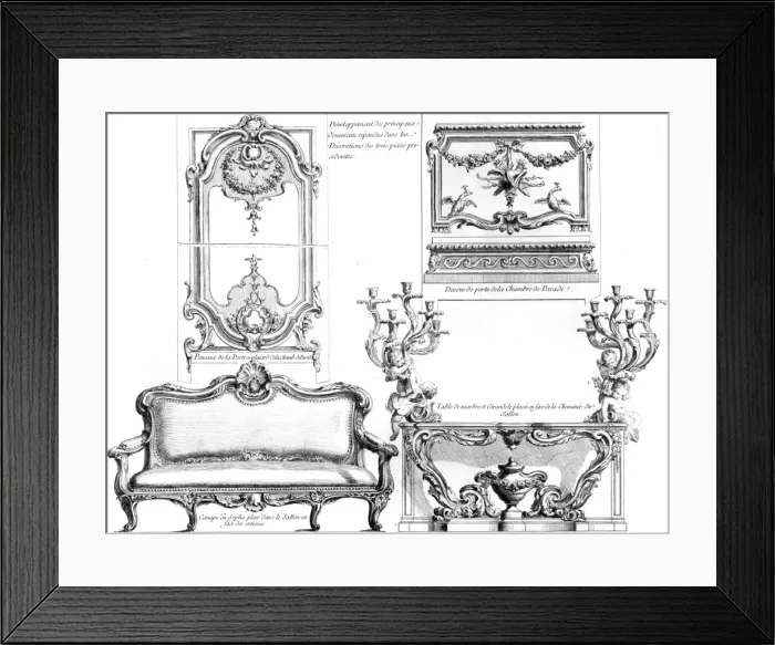 Framed Print : Furniture & Ornaments Framed Print : Furniture & Ornaments