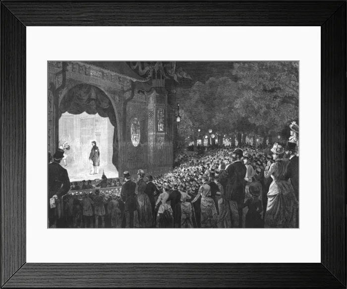 Framed Print : Tivoli Gardens Spectacle Framed Print : Tivoli Gardens Spectacle