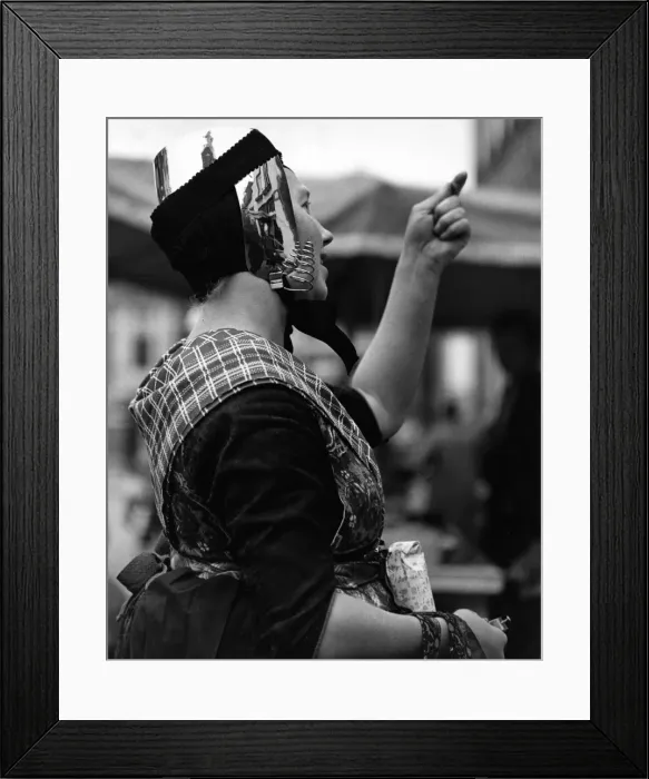 Framed Print : Dutch Woman Framed Print : Dutch Woman