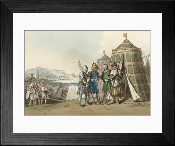 Framed Print : 15th Century Soldiers Framed Print : 15th Century Soldiers