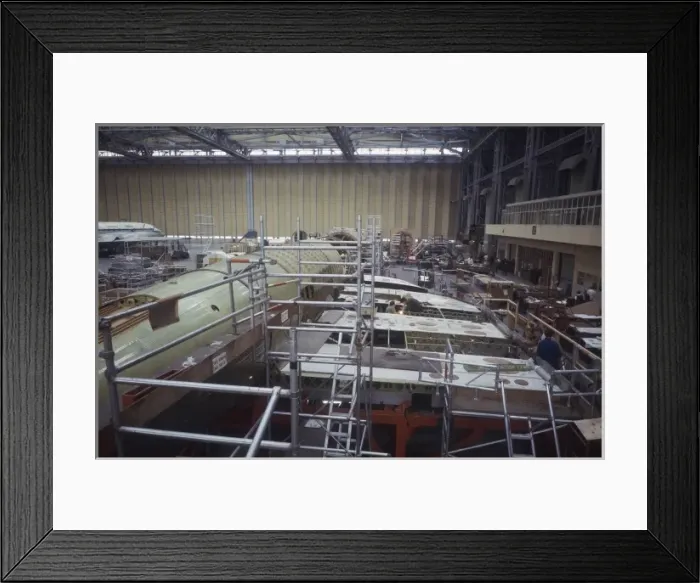 Framed Print : Concorde Construction Framed Print : Concorde Construction