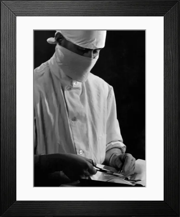 Framed Print : Surgeon 1930S Framed Print : Surgeon 1930S