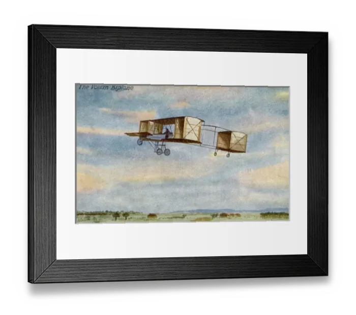 Framed Print : Voisin Biplane C1907 Framed Print : Voisin Biplane C1907