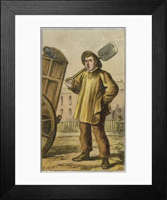 Framed Print : Dustman (Petherick) Framed Print : Dustman (Petherick)
