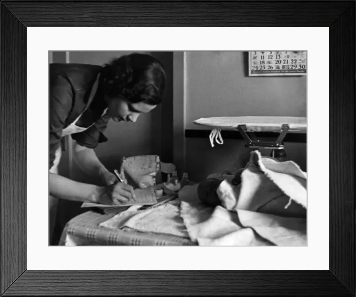 Framed Print : Nurse / New Baby 1930S Framed Print : Nurse / New Baby 1930S