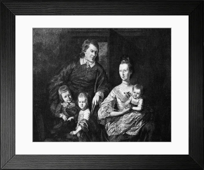 Framed Print : Thomas Johnson Family Framed Print : Thomas Johnson Family