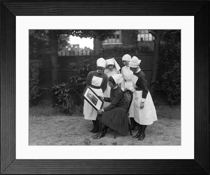 Framed Print : Marie Curie Nurses Framed Print : Marie Curie Nurses