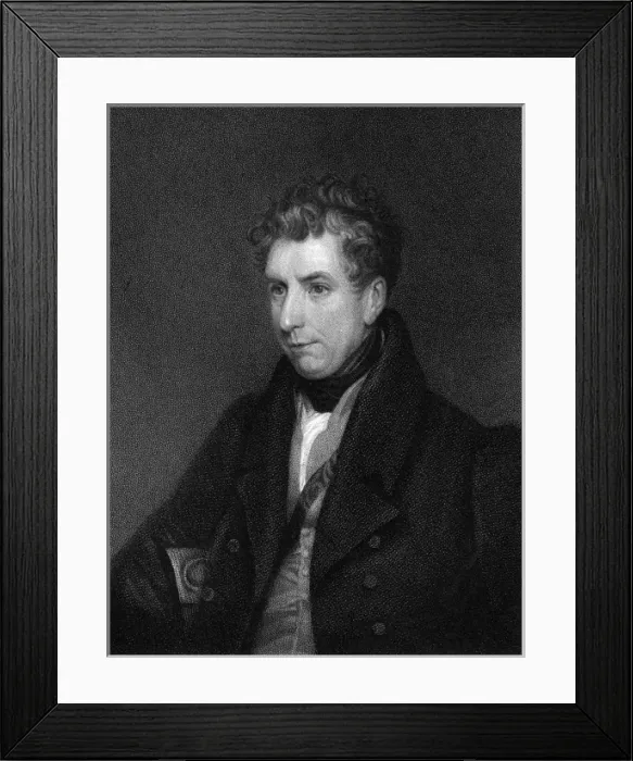 Framed Print : William Jerdan - 1 Framed Print : William Jerdan - 1