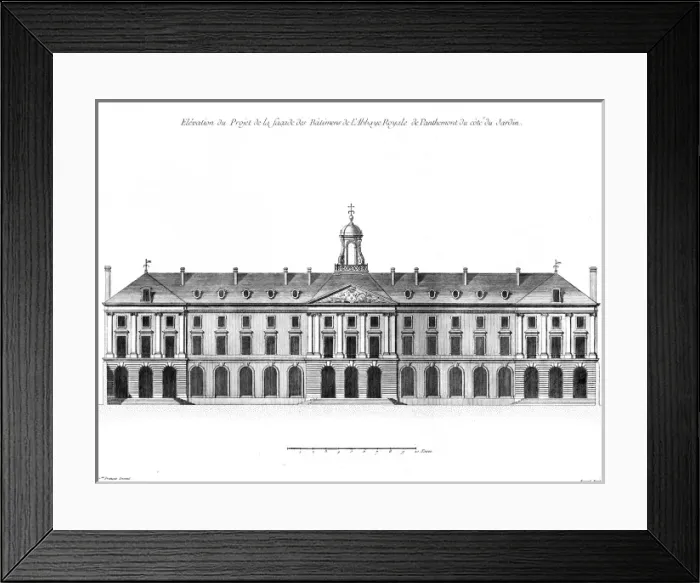 Framed Print : Panthemont Abbey / 18Th Framed Print : Panthemont Abbey / 18Th