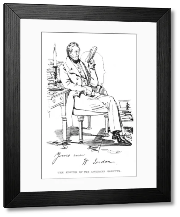 Framed Print : William Jerdan - 2 Framed Print : William Jerdan - 2