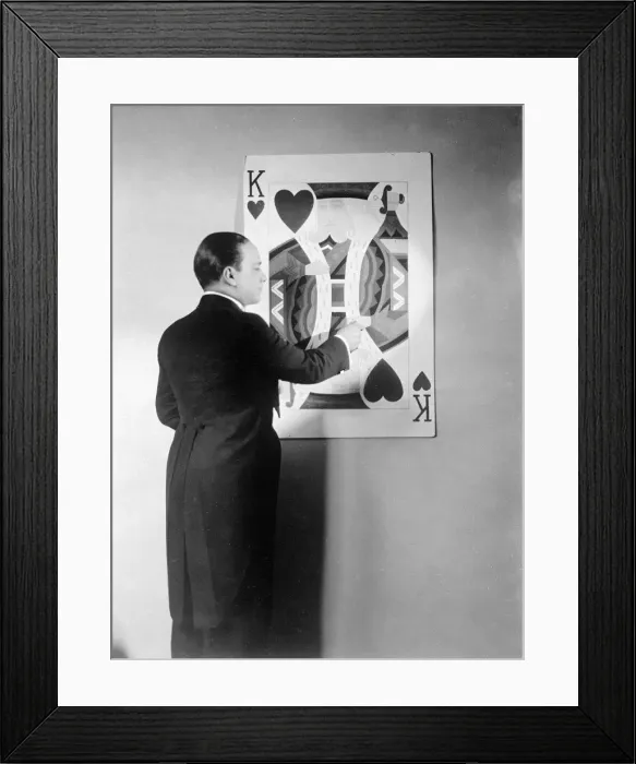 Framed Print : King of Hearts Trick Framed Print : King of Hearts Trick