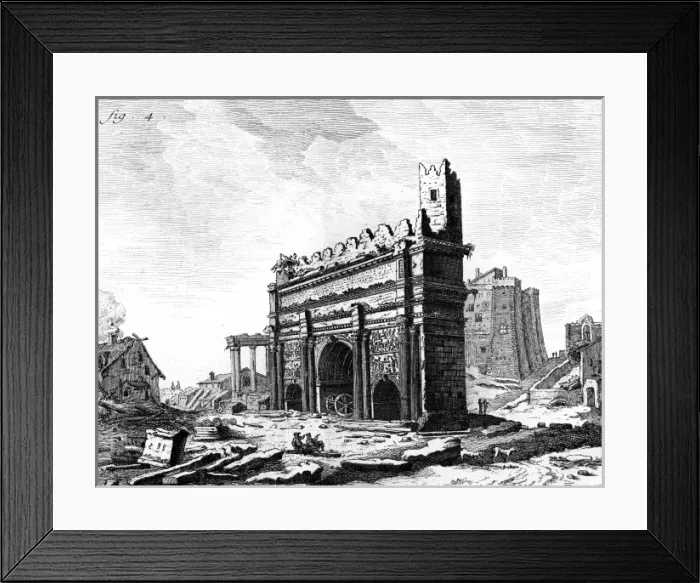 Framed Print : Arch of Septimus Severus Framed Print : Arch of Septimus Severus