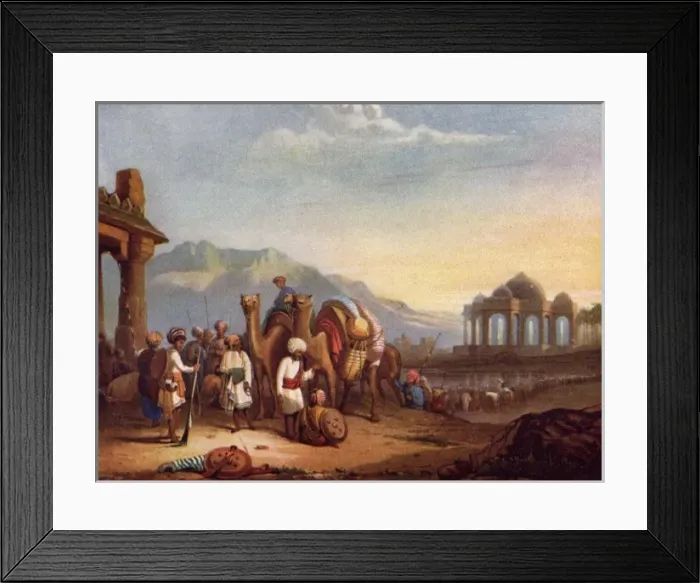 Framed Print : Social Scenes / India Framed Print : Social Scenes / India