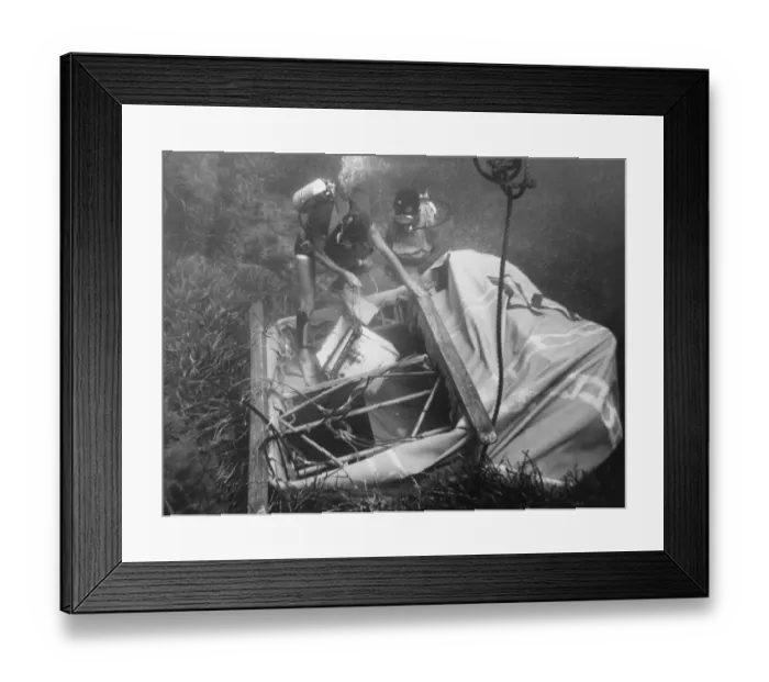 Framed Print : Diving, Malta 1969 Framed Print : Diving, Malta 1969