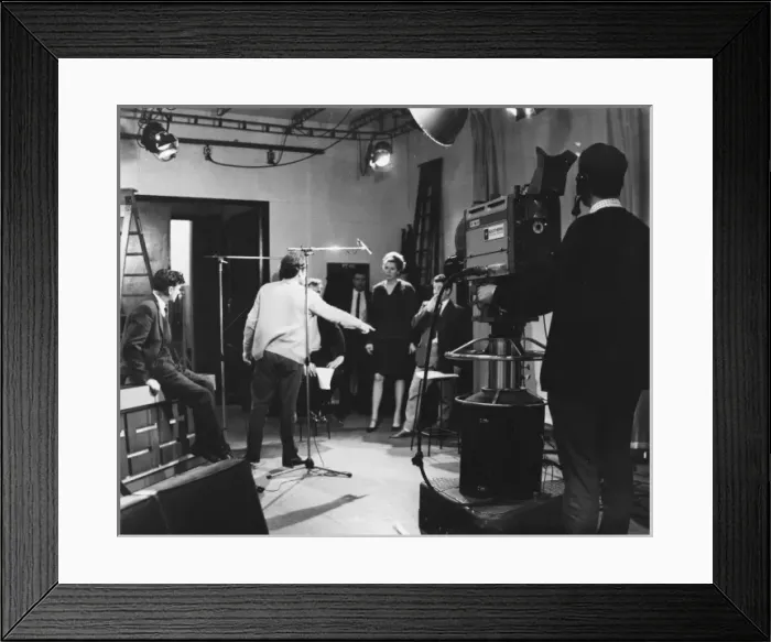 Framed Print : Making a TV Programme Framed Print : Making a TV Programme