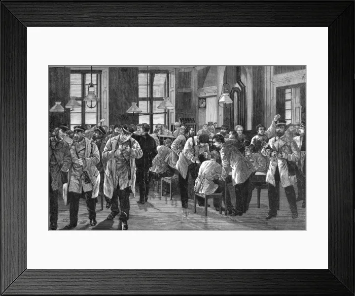 Framed Print : Danish Postmen Framed Print : Danish Postmen