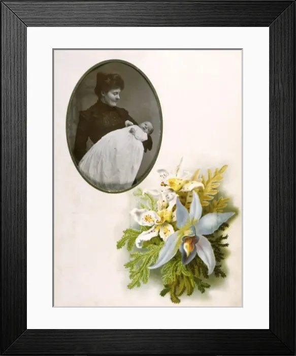 Framed Print : Photo Album Page 19C Framed Print : Photo Album Page 19C