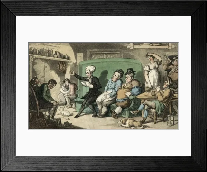 Framed Print : Syntax Reads Aloud 1815