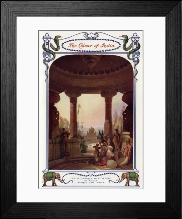 Framed Print : Indian Palace / Temple Framed Print : Indian Palace / Temple