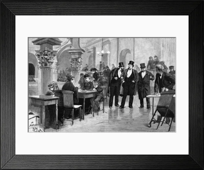 Framed Print : National, Copenhagen Framed Print : National, Copenhagen