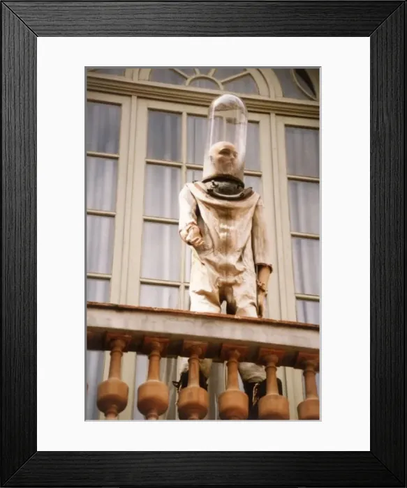 Framed Print : Dali Museum Astronaut Framed Print : Dali Museum Astronaut
