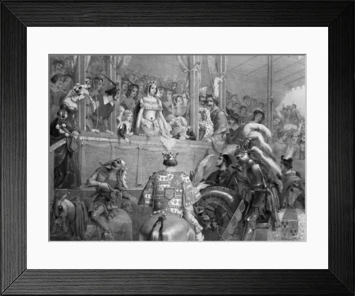 Framed Print : Eglinton Tournament 6 Framed Print : Eglinton Tournament 6