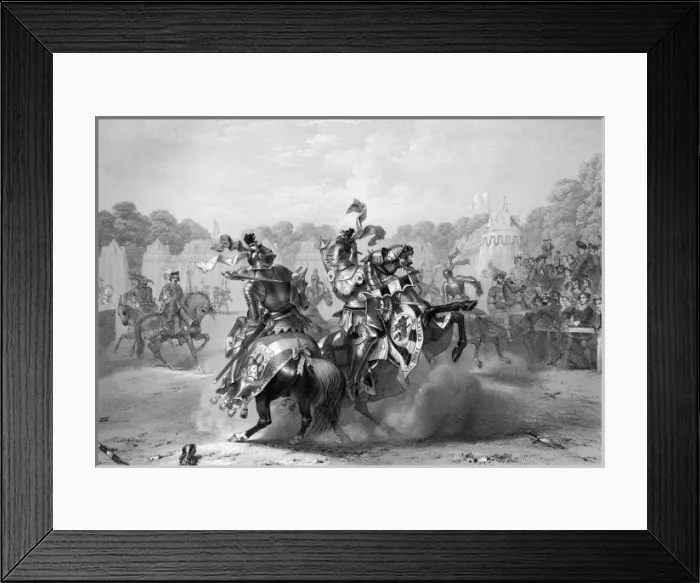 Framed Print : Eglinton Tournament 7 Framed Print : Eglinton Tournament 7
