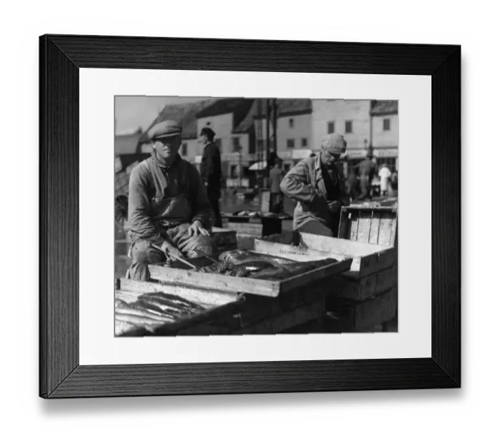 Framed Print : Bergen Fish Market Framed Print : Bergen Fish Market