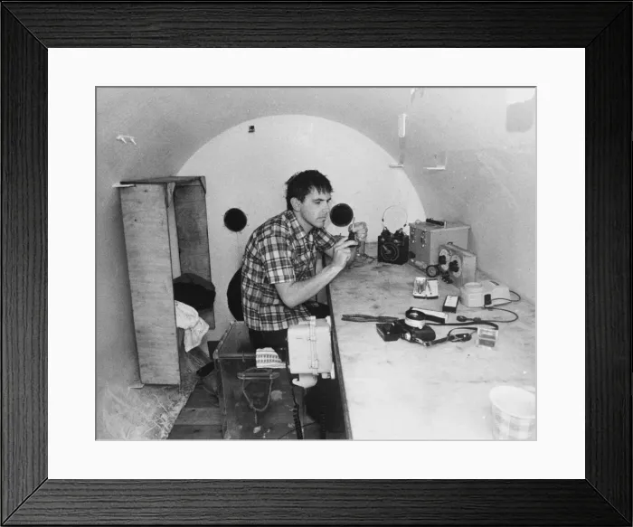 Framed Print : Underwater Laboratory Framed Print : Underwater Laboratory