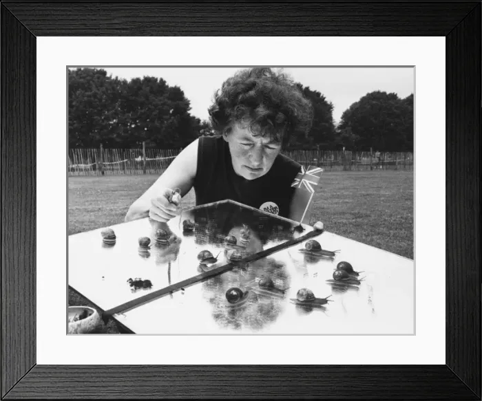 Framed Print : British Snails Training Framed Print : British Snails Training