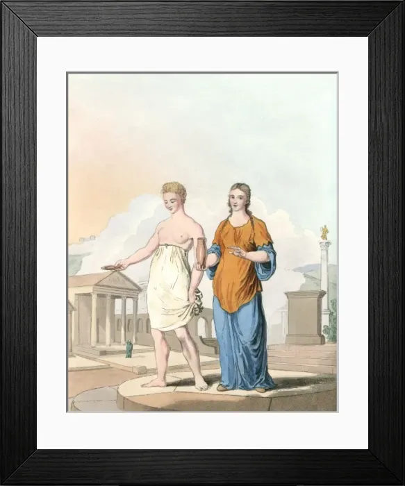 Framed Print : British Priestesses Framed Print : British Priestesses