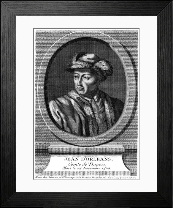Framed Print : Dunois (Gaillard) Framed Print : Dunois (Gaillard)