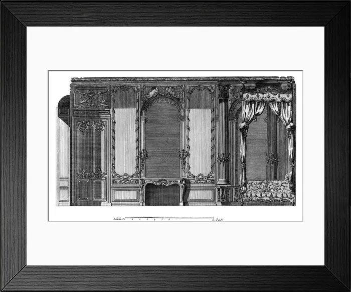 Framed Print : Palais Royal Bedroom Framed Print : Palais Royal Bedroom