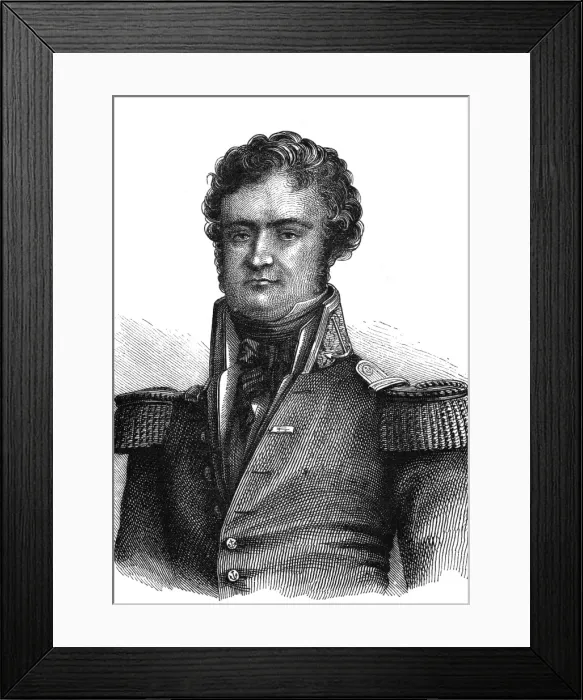 Framed Print : Dumont D urville - 2 Framed Print : Dumont D urville - 2