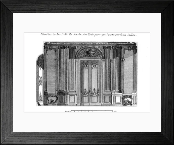 Framed Print : Palais Royal Interiors Framed Print : Palais Royal Interiors